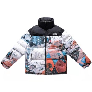 liu1840276淘宝supreme 18ss联名北面夜行者羽绒服星空夜景外套 10