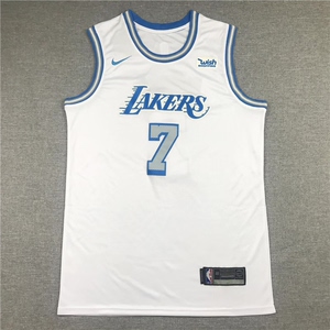 nba nba洛杉矶湖人队安东尼城市版白色球衣 安东尼7号