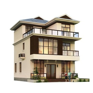 农村自建房别墅小三层.出售这套房子的图纸,淘宝上500多买的