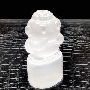 摩洛哥天然透石膏能量石胡巴摆件桌摆家居装饰