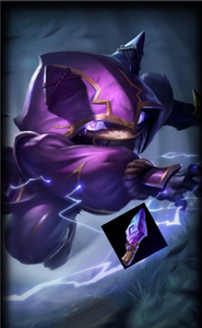 英雄联盟lol凯南电耗子手办模型gk白模全新