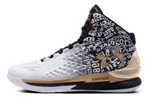 ua安德玛 curry1 库里1代复刻 mvp黑金 sc实战