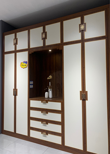 店面升级,样品处理,双拼模压吸塑门板,e0级大亚实木颗粒柜体