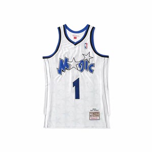 魔术队 麦迪1号暗星球衣 白 mitchell & ness