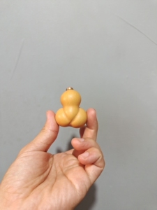 招财金蟾葫芦把玩手把件天然小葫芦文玩葫芦摆件包邮