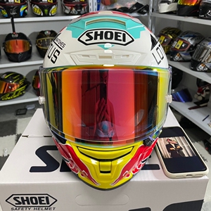 shoeix14红牛电源键头盔