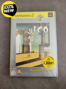 日本带回的ico古堡迷踪ps2版本,游戏全新未拆封,稀有品.