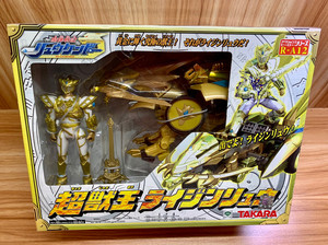 takara魔弹战记龙剑道超兽王终极形态升级版龙剑道黄金龙剑