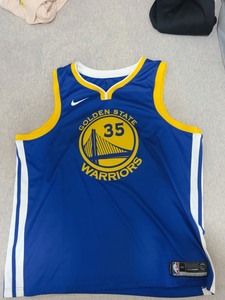 sw球迷版杜兰特勇士35号球衣