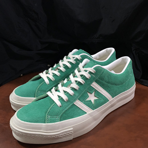 converse匡威日产js 草绿色 麂皮 jackstar