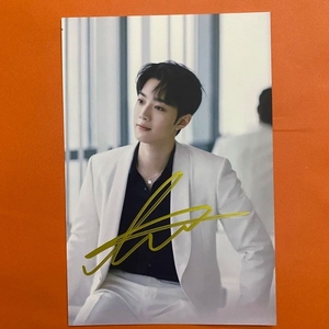 赖冠霖签名照(亲签)赖冠霖亲笔签名