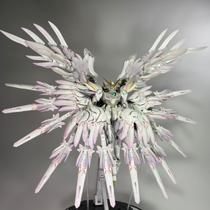 模心mg飞翼高达 白雪姬高达模型 渲染 喷涂代工