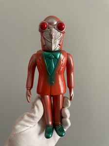 【可置换】日本制 m1号 蝉星人 宇宙怪人 sofubi 非