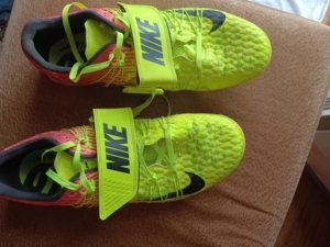 nike三级跳远钉鞋 44.5码 44码也能穿 跳过不超过1