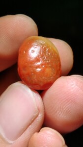 血脉筋脉石珠子阿拉善玛瑙奇石原石戈壁石 精品