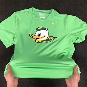 耐克短袖ncaa 杨政同款 耐克俄勒冈鸭子短袖