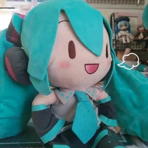 日版蝴蝶结fufu初音未来preciality毛绒玩偶娃娃