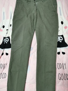 HM 橄榄绿色裤子，170/86A，8成新