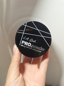 美国la girl洛杉矶女孩无色透明密粉lagirl散粉持久