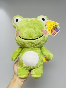 霄霄梦工坊可爱大眼蛙蛙#全新带牌带标大头青蛙毛绒公仔玩偶