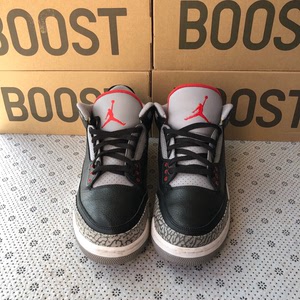 aj3黑水泥鞋垫