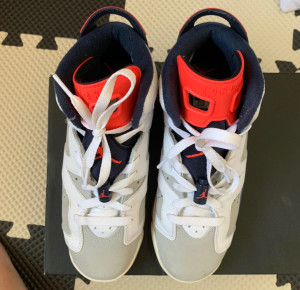 Nike AIR JORDAN6 手稿 佳得乐 鞋帮高度：高