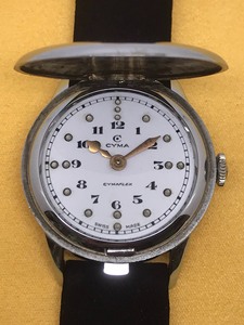 古董机械手表，约上世纪五六十年代瑞士CYMA司马手动两针盲人