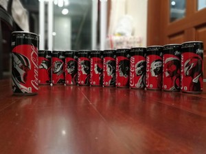 日本 零度 可口可乐 漫威联名  复仇者联盟4  12款一套