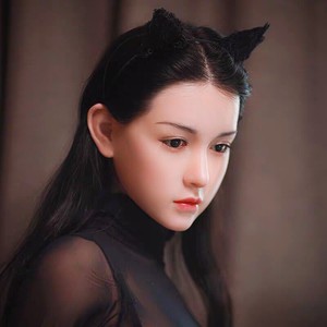 出一个俊影娃娃 非站立 假发版小倩 170 果冻款 硅胶头雕