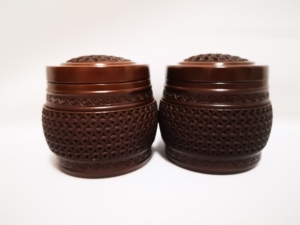 处理老谷蛐蛐,油葫芦,鸣虫叫罐一对.