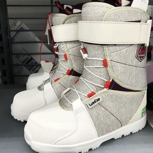 迪卡侬板鞋装备男女防水保暖单滑雪雪靴板鞋鞋新款白色黑色雪滑雪