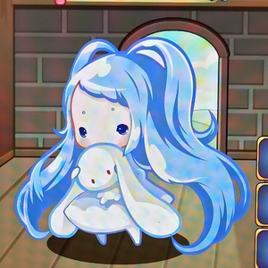 洛克王国雪影娃娃