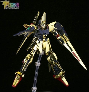 超特价大班高达hg1/144电镀 136德尔塔 可变飞机 拼