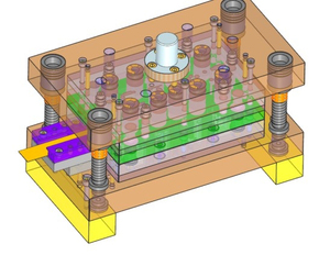 冲压模具图纸三维