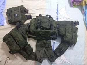 俄罗斯俄军emr小绿人6sh117携行具