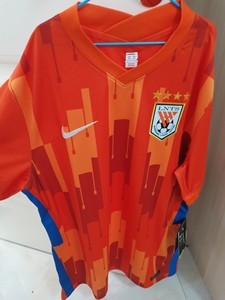 耐克 中超山东鲁能泰山2021年l码球迷版球衣,全新正品有