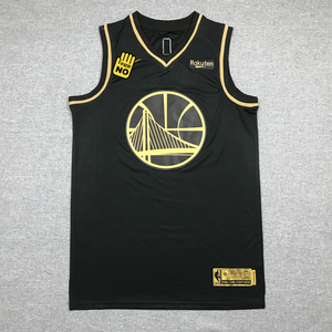 nba库里刺绣球衣