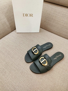 全新 正货国内现货秒发dior 迪奥 经典cd 拖鞋 尺码3