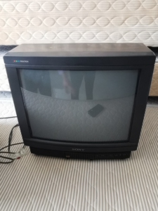 索尼kv-2184tc 21寸彩色电视机 日本进口机型 色彩