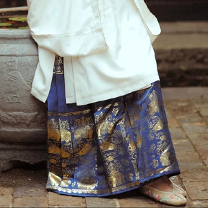 兰若庭太平有象 马面 太平有象 藏蓝马面 明制马面裙
