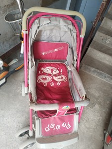 小阿龙婴儿推车超便携式折叠，可坐可躺，带伞车四轮儿童手推车，