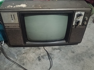 飞跃14寸老式黑白电视机