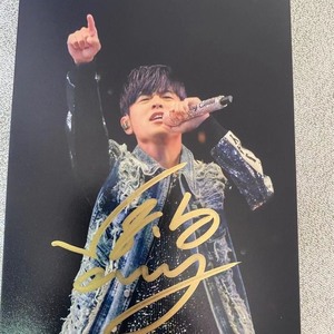 周杰伦签名照周杰伦亲笔签名送闺蜜朋友同事同学六寸照片(亲签保