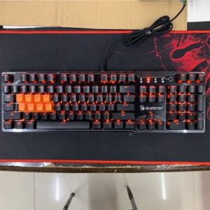 全新双飞燕f200q血手幽灵键盘  lk光轴主播机械键盘