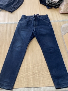 北面牛仔裤蓝色