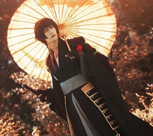 鹤丸国永cos暗堕刀剑乱舞鹤丸国永cos暗堕衣服m-l码,漫