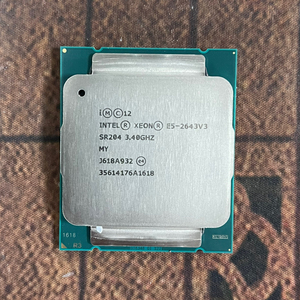 e5 2643v3 intel至强 正式版cpu 6核12线