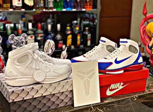 2k4 科比 all star 全明星 高帮复古篮球鞋 蓝白_阿里巴巴找货神器