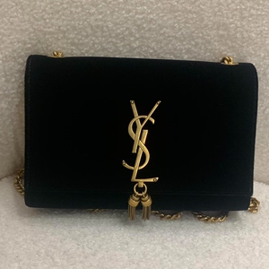 ysl | 圣罗兰丝绒流苏链条包小号 98 99新