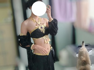 【尾款界面】FF14 最终幻想 萨维奈舞娘cosplay服装